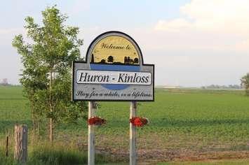 Huron-Kinloss 2024 sign.  Photo from Huron-Kinloss