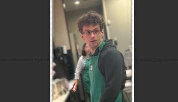 Wellington County OPP are looking for a missing man, named Matthew. Photo from OPP