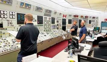 Bruce Power Operations staff synchronizes Unit 6 to the Ontario electrical grid Sept. 8. Photo from Bruce Power