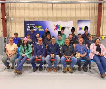 NII Sparks welding summer 2025 – Welding students and their instructors this summer at the NII Advance Technology Campus. Photo from NII 
