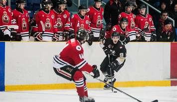 Sarnia Legionnaires take on the LaSalle Vipers, March 5, 2016. (Photos courtesy of Troy Shantz)