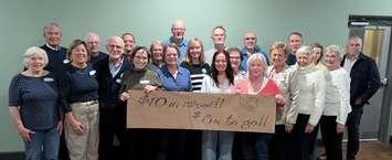 Kincardine and Community Health Care Foundation Board, Capital Campaign Committee, and Health Care Ambassadors celebrate the $10 million fundraising milestone. Photo provided by the Kincardine and Community Health Care Foundation.