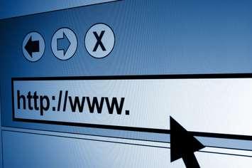 Www internet browser showing a communication concept. © Can Stock Photo / gunnar3000