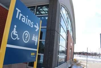 BlackburnNews.com file photo of the Via Rail train station in Windsor. (Photo by Jason Viau)