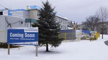 Maxwell Park Place expansion project. January 13, 2025. (Photo by Natalia Vega)