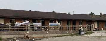 Bear Track's Inn and Restaurant fire damage.  Photo from Tonia Hardman