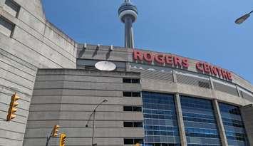 The exterior of Rogers Centre, Toronto, June 25, 2023. Photo by Mark Brown, WindsorNewsToday.ca